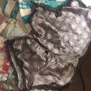 Victoria’s Secret cami and matching shorts